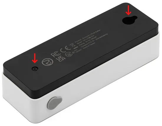 Unscrew back cover