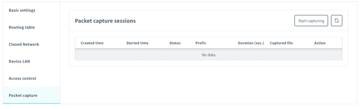 Configure VPG