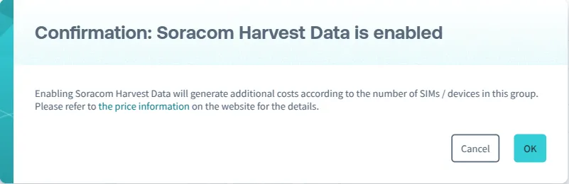 Screenshot of the confirmation dialog.