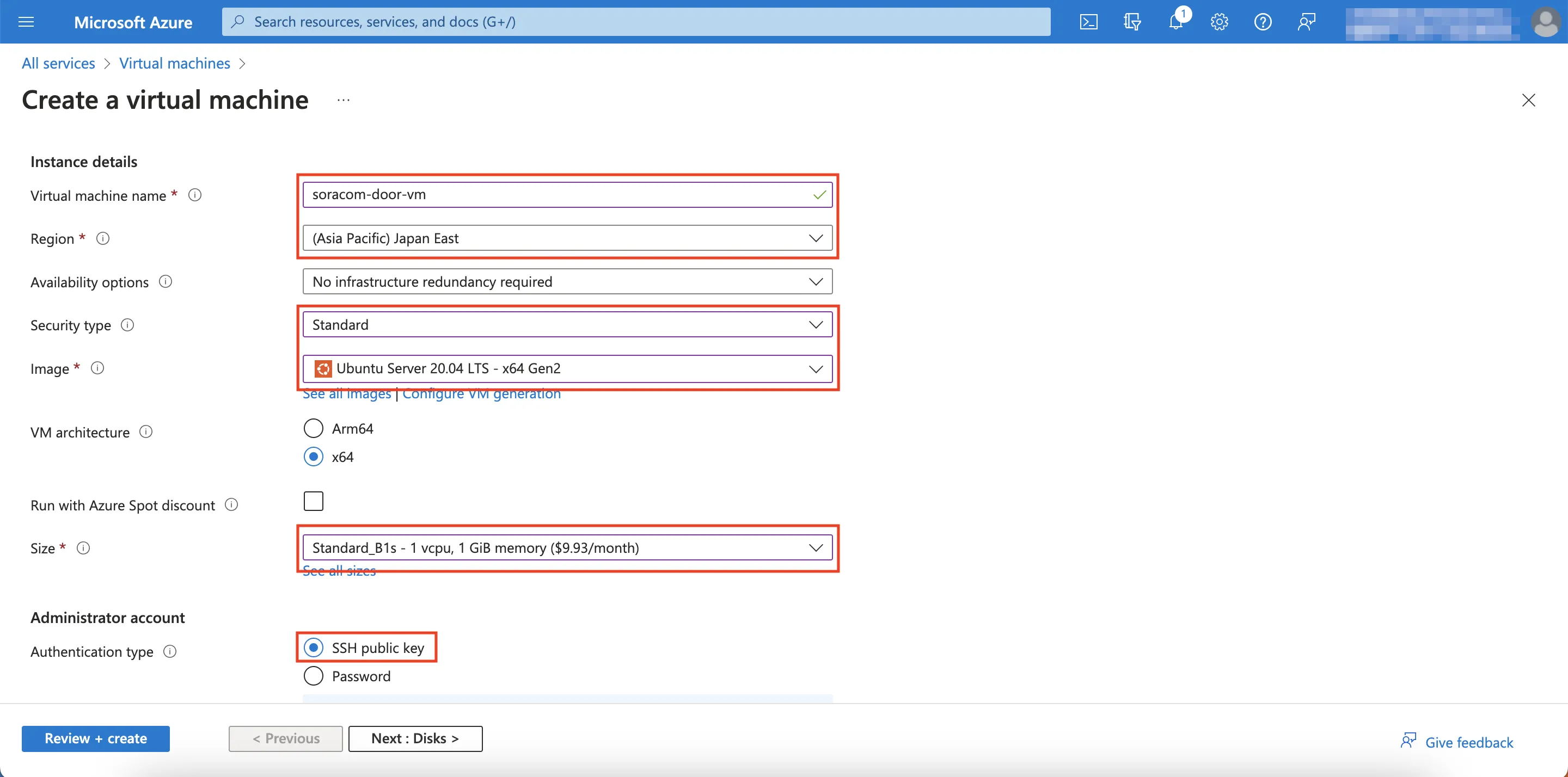 Virtual Machine Basic Configuration