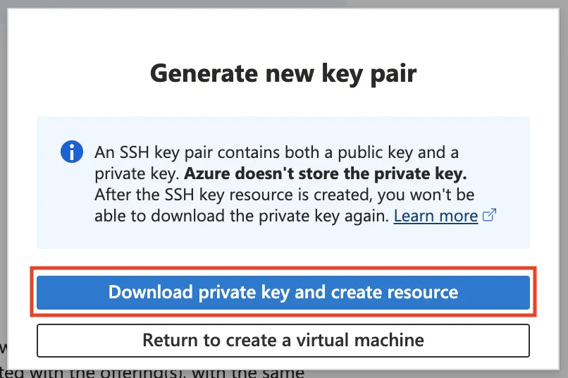 Download Private Key Dialog